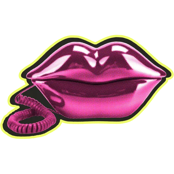 pink lips phone landline epaweb
